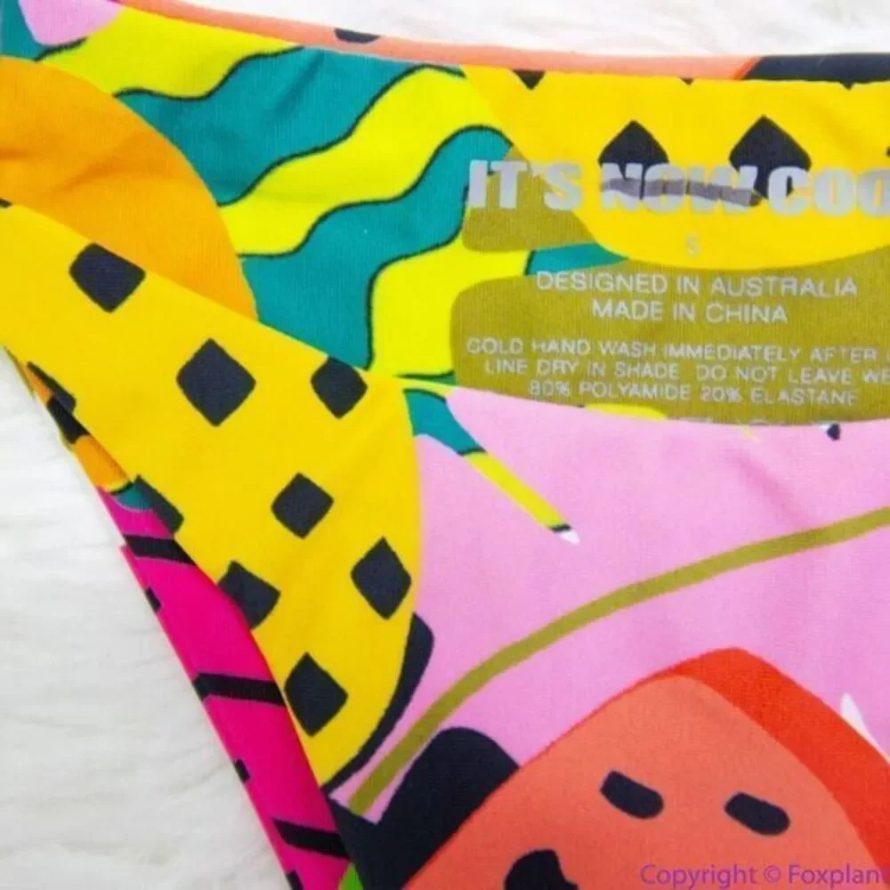 NEW Free People It’s now‎ cool String Bikini Bottom cheeky thong, S